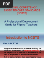 National Competency-Based Teacher Standards | PDF | Teachers ...