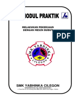 SMK Yabhinka Cilegon: Melakukan Pekerjaan Dengan Mesin Bubut