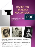 Quien Fue Bárbara McClintock