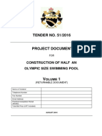 Construction of Half Olympic Pool Tender