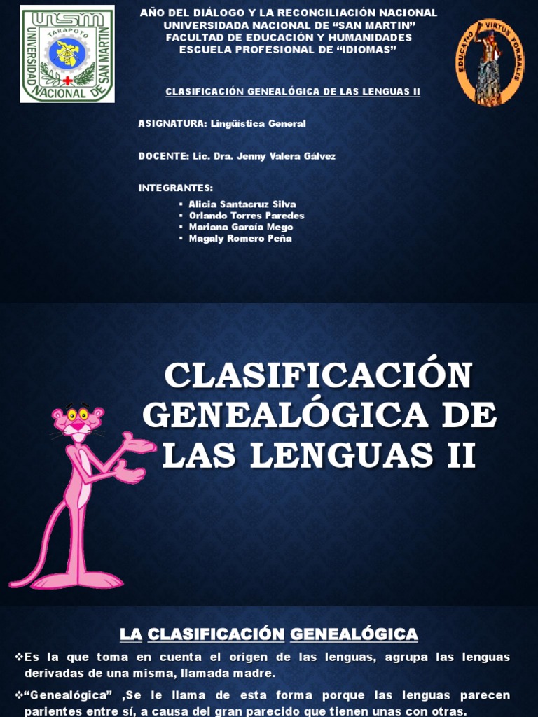Clasificación Genealógica de Las Lenguas II | PDF | Familias de idiomas ...