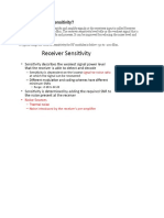 Receiver Sensitivity Optisystem