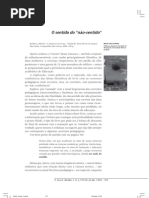 o sentido do não sentido a elegancia do ouriço