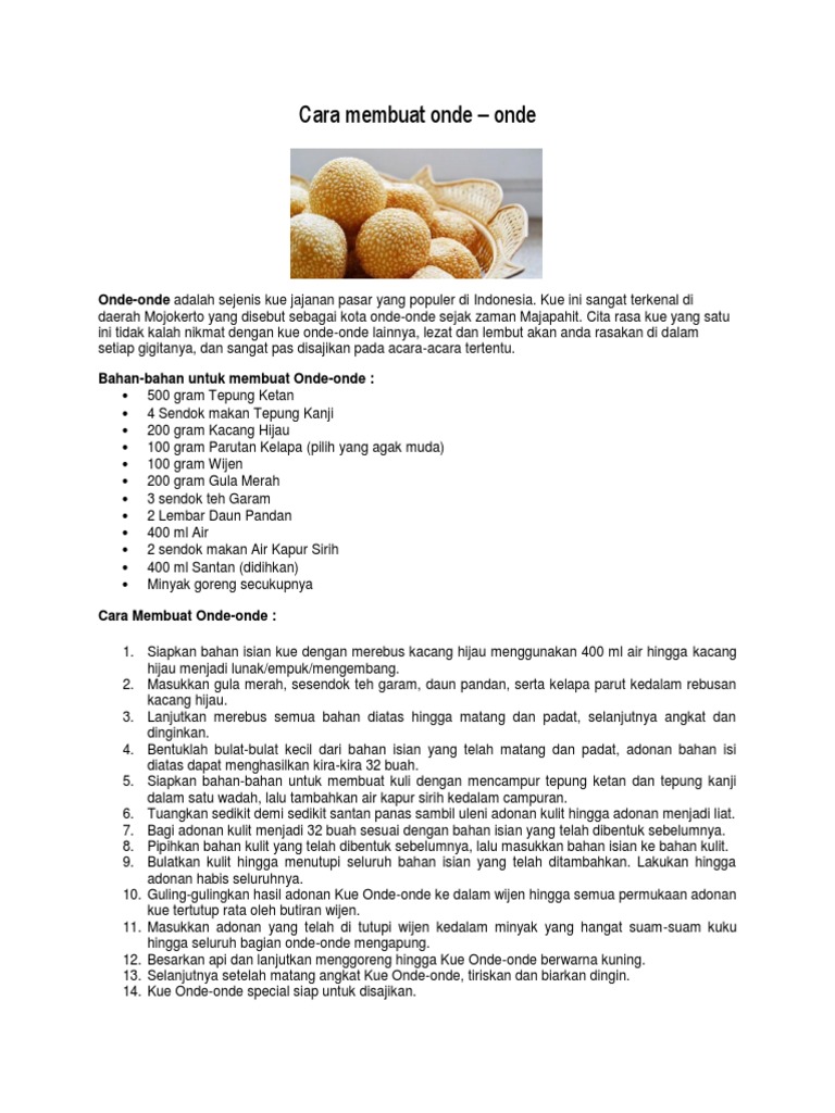 Onde intelligence overview