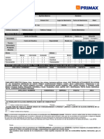 Ficha de Datos Personales PRIMAX