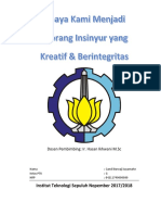 Upaya Kami Menjadi Insinyur Yang Kreatif Dan Berintegritas