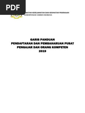 Kelengkapan Pelindung Peribadi Pdf