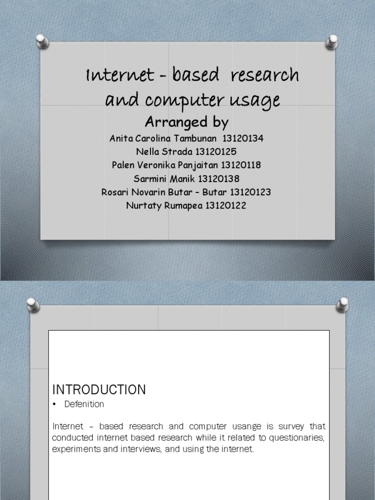 Internet-Based Research Methodology Insights | PDF | Sampling ...