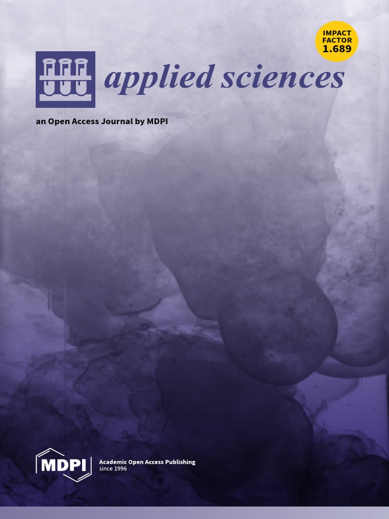 An Open Access Journal by MDPI Impact Factor Impact Factor Impact