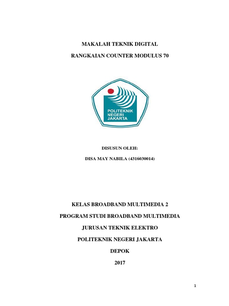 Makalah Teknik Digital | PDF