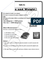 Mass and Weight Lesson Explains Key Concepts