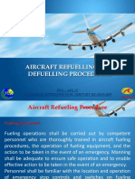 Aircraft Refuelling and Defuelling Procedures