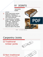 Carpentry Joints: Carpentry Joint Are Joints Between Two Wooden Pieces