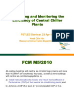 Measuring and Monitoring The Efficiency of Central Chiller Plants