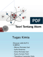 Teori Tentang Atom