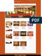 Java, JSP and MySQL Project on Marriage Hall Booking System Screens