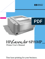 HP 6P/6MP: Printer User's Manual