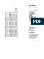 Cost Schedule (TABLE 1) Fixed Cost Inputs