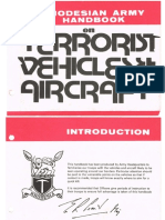 Rhodesian Army Handbook: Enemy Vehicles and Aircraft