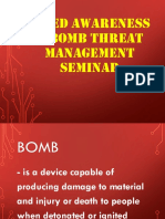 IED and Bomb Threat Awareness