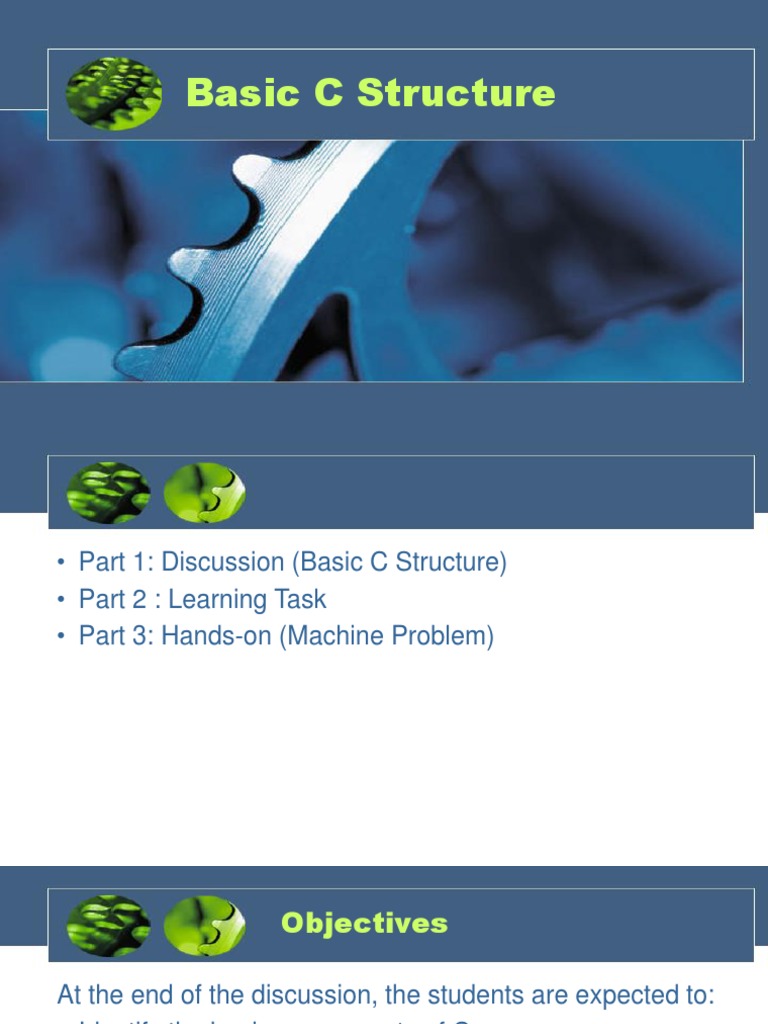 C Program Structure | PDF | C (Programming Language) | Programming Language