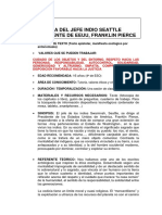 Carta Del Jefe Indio Seattle Al Presidente de Eeuu