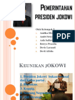 Pembahasan Pemerintahan Presiden Jokowi 