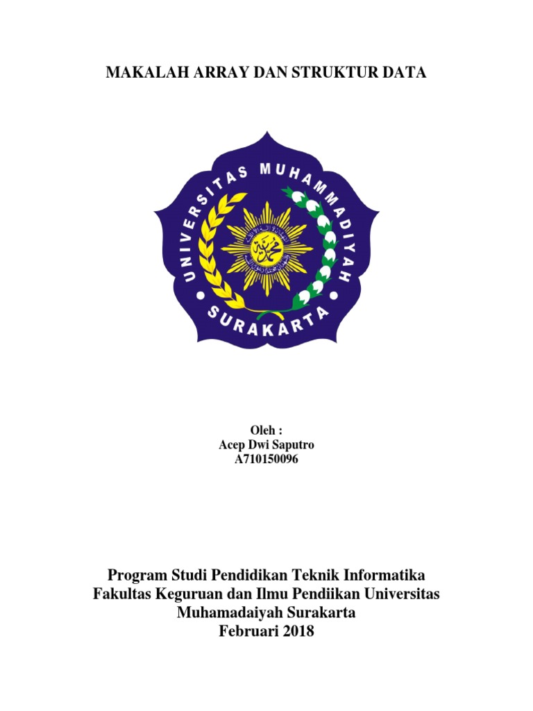 Pengantar Struktur Data Array | PDF | Komputer