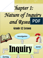 Nature of Inquiry and Research: Grade 12 Lesson