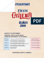 Fiesta Chilena Ñuñoa 2019