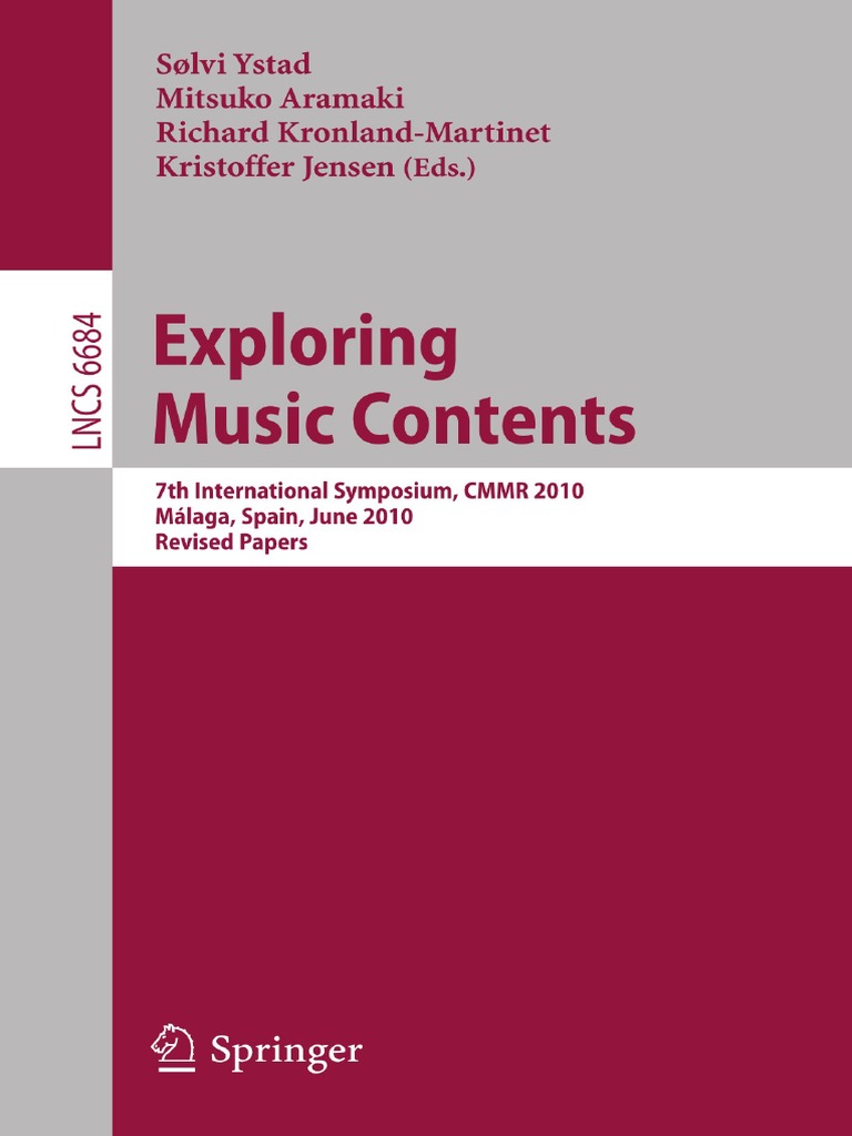 Exploring Music Contents, PDF, Harmony