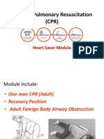 Cardio - Pulmonary Resuscitation (CPR) : Heart Saver Module