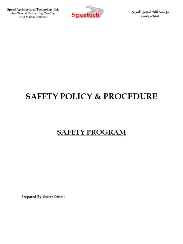 Ohs Procedure STD PDF Personal Protective Equipment Safety