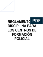 REGLAMENTO DE DISCIPLINA PARA LOS CENTROS DE FORMACIÓN POLICIAL.pdf