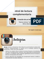 Creación de Instagram o Facebook