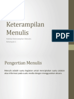 Keterampilan Menulis