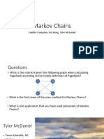 Markov Chains PDF
