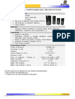 Ficha Técnica Condensadores Arranque de Motores