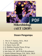 Kuliah-1 Mikrobiologi 2019