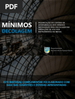 Novos mínimos de decolagem