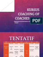 Kursus Coaching of Coaches (Coc) : Bimbingan Instruksional Pentaksiran Bilik Darjah (PBD) 2019