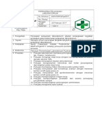 Sop Persiapan Pemeriksaan Laboratorium