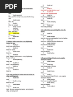 ANSWER KEY - MORPHOSYNTAX QUIZ Heads Modifiers-identify Phrases
