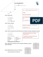 Graphing Quadratic Functions in Standard Form: Example: Graph