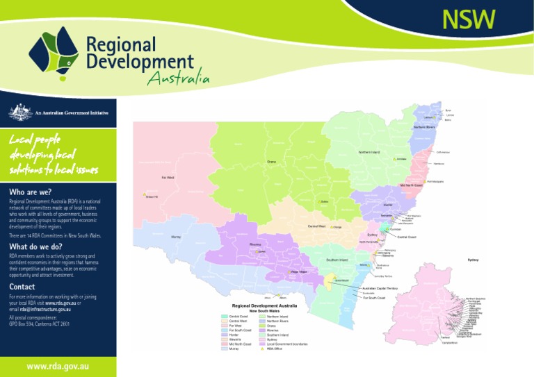 NNSW Road Map PDF New South Wales Economies — free download