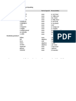 Skillful Foundation Level Listening & Speaking Unit 3 Word Part of Speech Pronunciation Vocabulary Preview 1