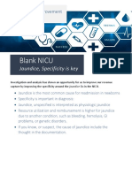 Blank NICU: Jaundice, Specificity Is Key