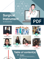 Surgical Instrument (Thoracotomy) - Rev