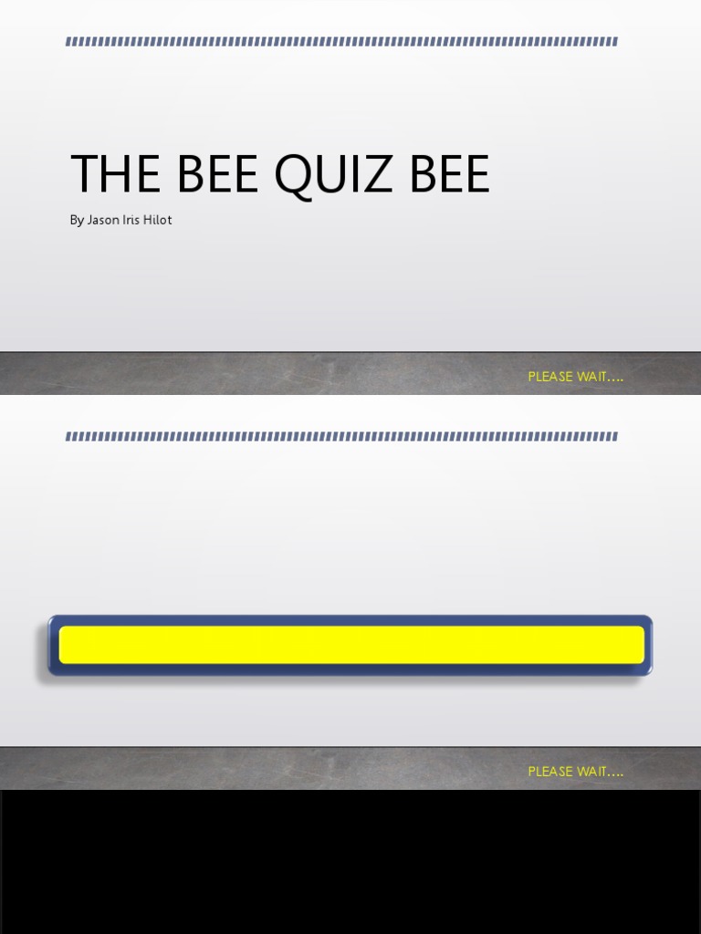 Bee Quiz on Software Applications | PDF