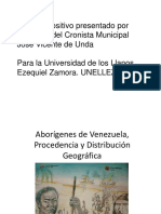 Aborígenes de Venezuela, Procedencia y Distribución Geográfica